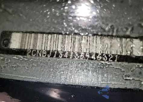 2003 Chevrolet Tracker z USA, uszkodzony, nr VIN 2CNBJ134136946321